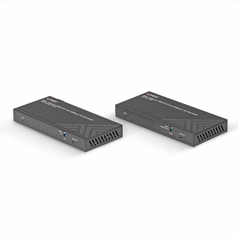 Lindy 150m Cat.6 HDMI 4K60, USB 2.0 i IR HDBaseT KVM Extender