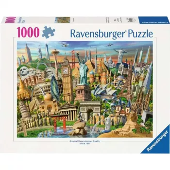 Puzzle world landmarks (1000 elementów)