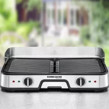 ROMMELSBACHER BBQ 2025, 2000 W, 230 V, 520 mm, 360 mm, 145 mm, 5,2 kg