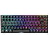 Mechaniczna klawiatura gamingowa Sharkoon Skiller SGK50S3 PBT czarno-żółta RGB