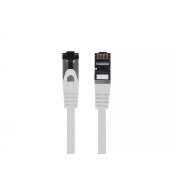 Patchcord sieciowy LANBERG Cat8 S/FTP (S-STP) RJ-45–RJ-45 szary 0,5 m