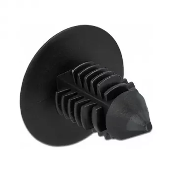 Klips choinkowy DeLOCK 60187 czarny nylon 15 mm 14.5 mm 10 sztuk