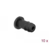 Osłona przeciwpyłowa DeLOCK 60251 do gniazda jack stereo 3,5 mm, 10 sztuk, czarna