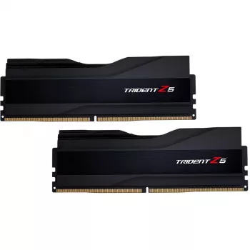 DIMM 32 GB DDR5-6000 (2x 16 GB) Dual-Kit, Arbeitsspeicher schwarz, F5-6000J3636F16GX2-TZ5K, Trident Z5, INTEL XMP