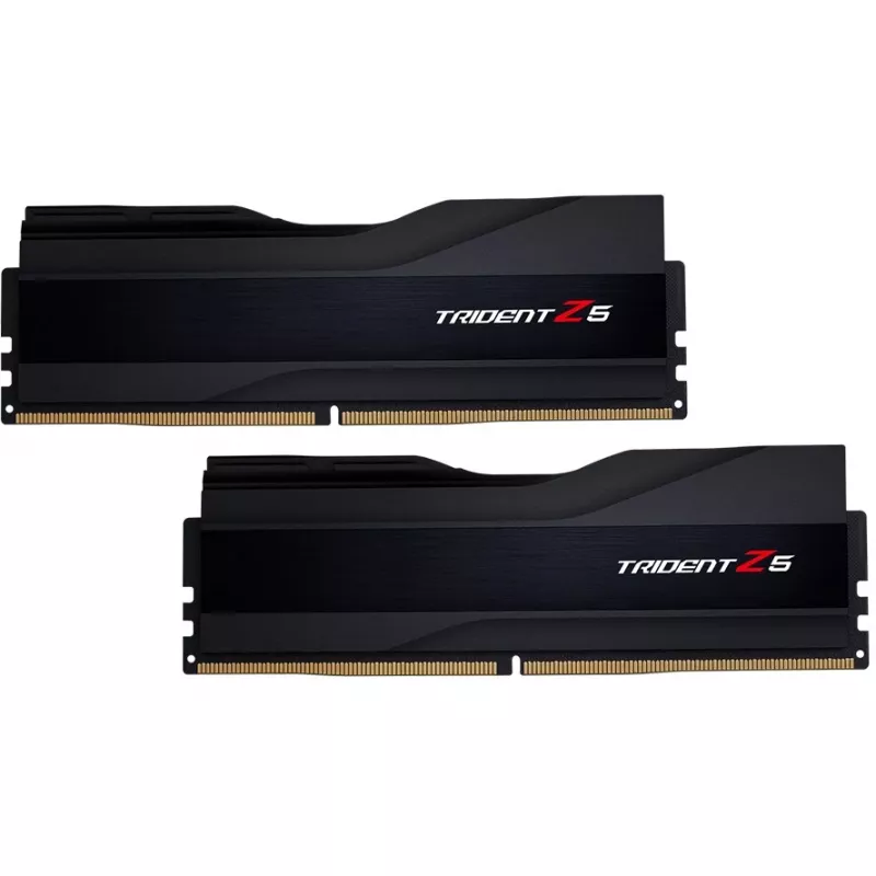 DIMM 32 GB DDR5-6000 (2x 16 GB) Dual-Kit, Arbeitsspeicher schwarz, F5-6000J3636F16GX2-TZ5K, Trident Z5, INTEL XMP