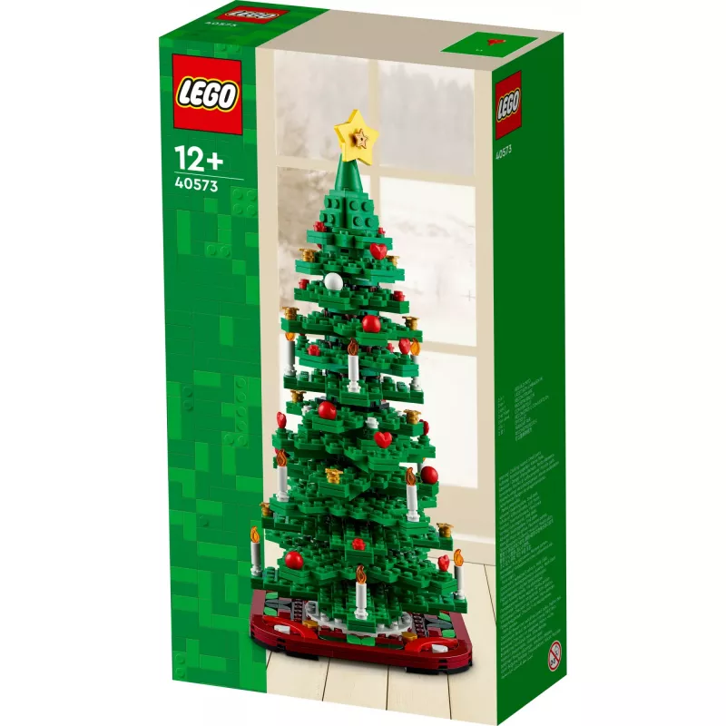 Zestaw LEGO Christmas Tree 40573 – sezonowy model dekoracyjny, ozdobna minibudowla
