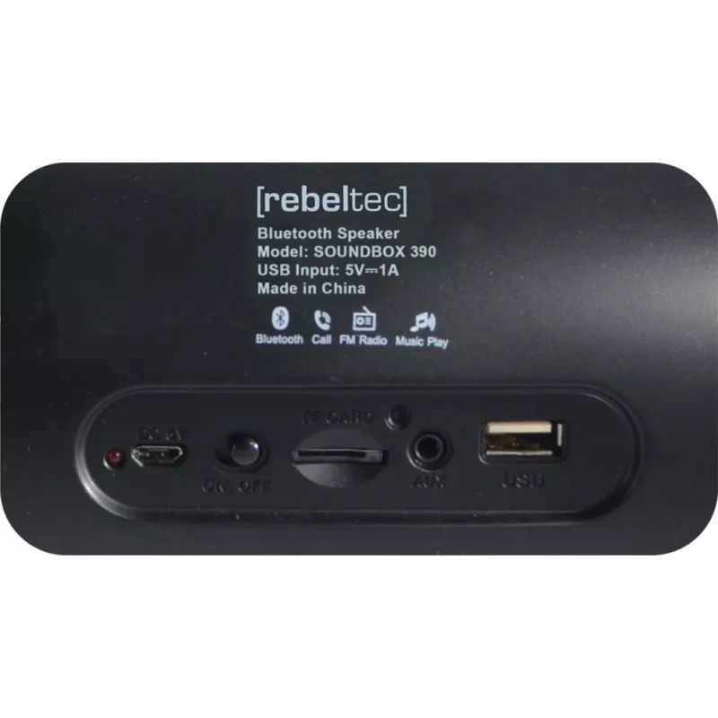 Głośnik mobilny Rebeltec SoundBox 390 Czarny