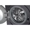 Pralka LG F2WR508S2M — ładowanie od przodu, 8 kg, 1200 obr./min, A efektywność, 60×48 cm, LED, middle Czarny