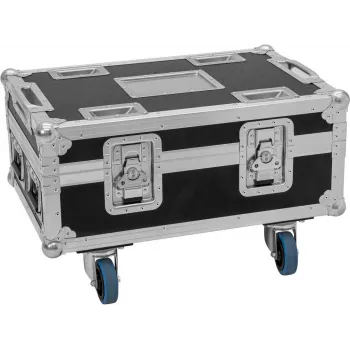 Flightcase Roadinger BAS-1 na 8× SILENT PAR 6 QCL — waliza transportowa ochronna