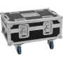 Flightcase Roadinger BAS-1 na 8× SILENT PAR 6 QCL — waliza transportowa ochronna