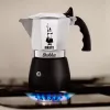 Bialetti Brikka Moka pot 0.1 L Czarny, Stal nierdzewna