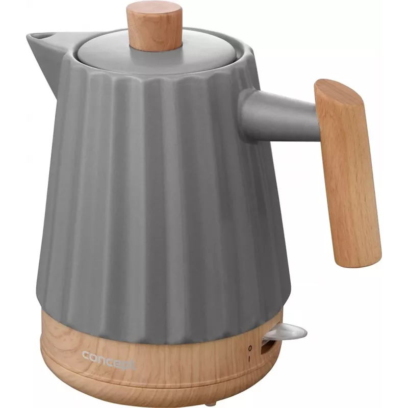 Czajnik elektryczny ceramiczny Concept RK0092 1,5 l Ciemnoszary