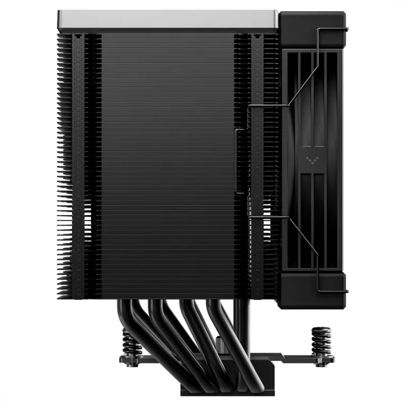 Chłodnica powietrzna DeepCool AK500 G2, wentylator 120 mm, maks. ciśnienie powietrza 3,33 mmH2O, 117×129×159 mm, czarna