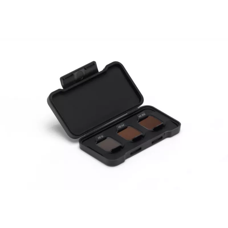 Zestaw filtrów neutralnych szarych DJI Flip ND16 / ND64 / ND256 — zestaw trzech dla kompatybilnych dronów DJI