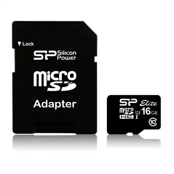 Karta pamięci Silicon Power Elite 16 GB MicroSDHC Class 10 UHS-I