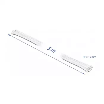 Osłona na kable DeLOCK 20695 biała