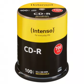 CD-R Intenso 700MB 52x 100 szt.