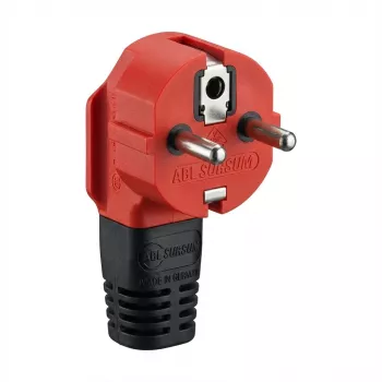 ABL 100000065 Hightech Plug SCHUKO & fr-be Elamid Czerwony IP54 Type 1520 (100000065)