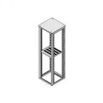 VARISTAR 48,30cm (19)-Rack Shelf, stat., 75kg Load Capacity, f. 600mm Depth (26.10.0538)