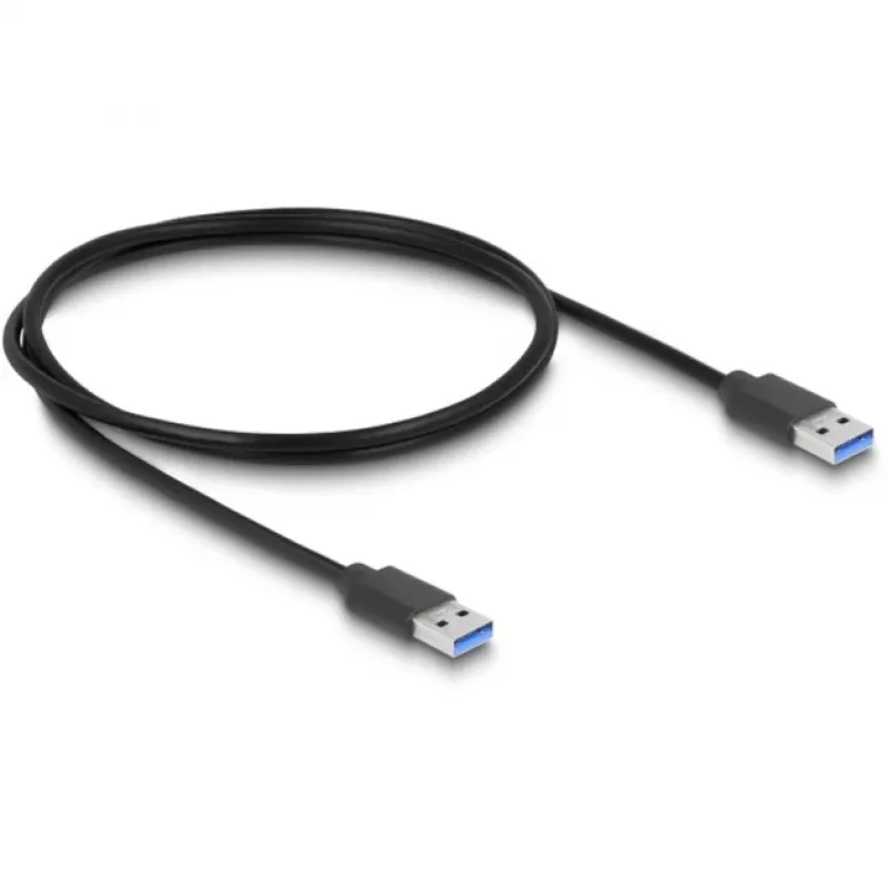 DeLOCK 64284 Koncentrator USB Typ A 5000 MBit/s Czarny