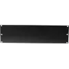 Panel przedni do szafy rack Omnitronic Z-19U Stal nierdzewna Czarny 3U (3HE) do szafy rack 19-calowej
