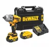 Klucz udarowy DeWALT DCF900P2T-QW 1/2 cala bezszczotkowy 18 V, 1898 N·m, akumulator 5 Ah, 2 akumulatory, ładowarka, walizka