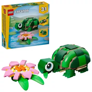 LEGO CREATOR 3 W 1 31377 Żółw z Lilią Wodną