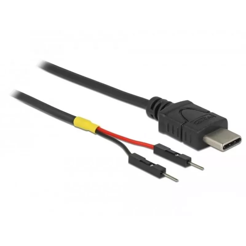 Kabel USB DeLOCK 85418 0.1 m USB C czarny