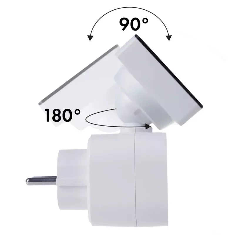 Watomierz energii GreenBlue GB620E do sieci 220 V, maks. 16 A, wtyczkowy monitor mocy/energii