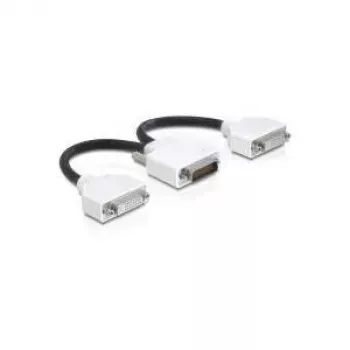 Adapter kabla wideo DeLOCK 65281 DMS 2 x DVI 0.2 m Czarny