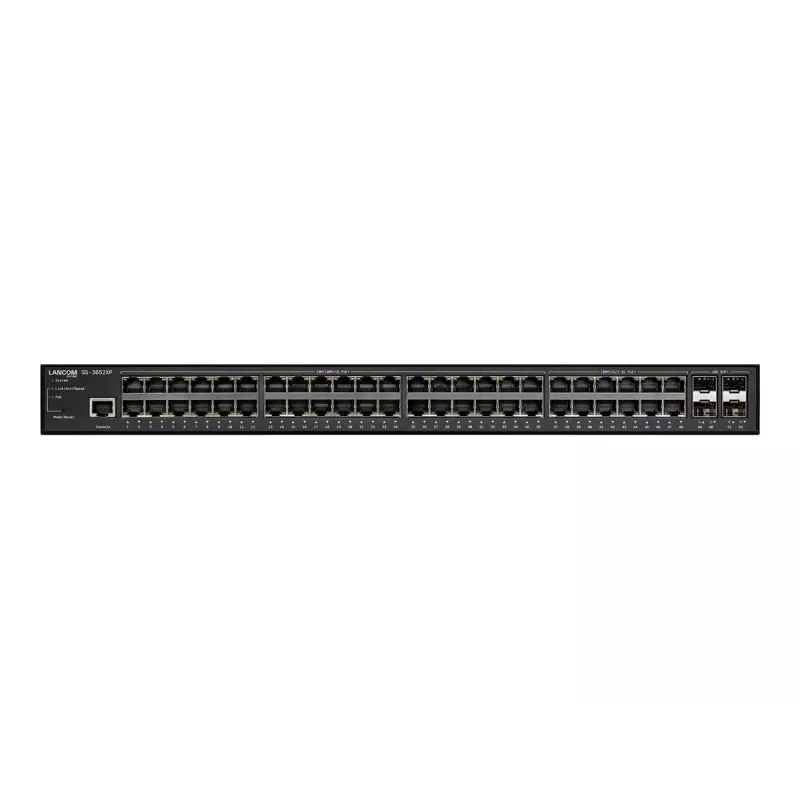 LANCOM GS-3652XP Managed L3 2.5G Ethernet (100/1000/2500) Power over Ethernet (PoE) 1U czarny