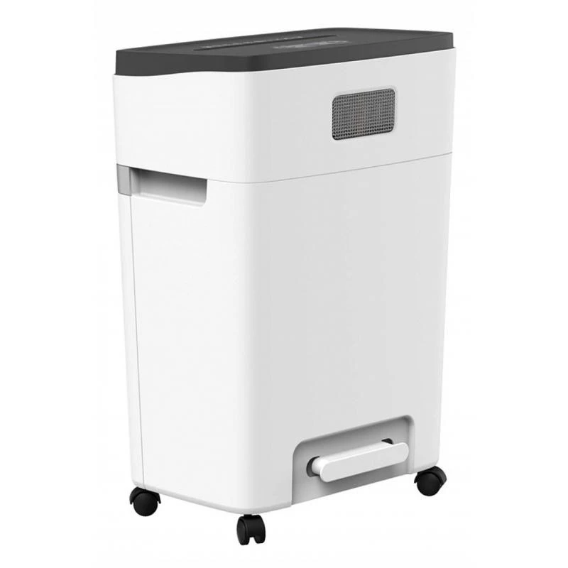 HP OneShred 18CC niszczarka do papieru Cięcie cząsteczkowe 65 dB 22 cm Biały, Czarny