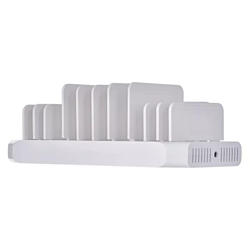 UNITEK Y-2190 Stacja ładująca organizer wolnostojący biały