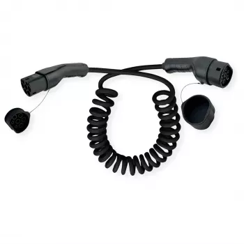 Kabel do ładowania pojazdów elektrycznych ROLINE Type 2–Type 2 5 m, 7,4 kW, 32 A, 250 V (ROLINE 19.08.0035)