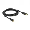 Kabel wideo adapter DeLOCK 83731 Mini DisplayPort do HDMI 3m Czarny