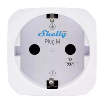 Shelly Plug PM Gen3 Matter 13A inteligentne gniazdko, białe