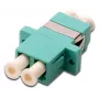 Digitus Fiber optic coupling duplex LC to LC MM OM3 Aqua