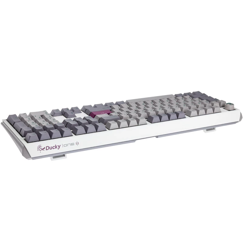 Klawiatura gamingowa Ducky One 3, USB, szara