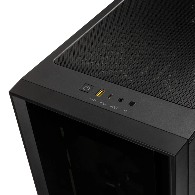 CORSAIR iCUE 4000X RGB Tempered Glass Mid-Tower Czarny case
