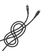 Data kabel Tellur Type-C to Lightning 3A PD60W 1m — czarny