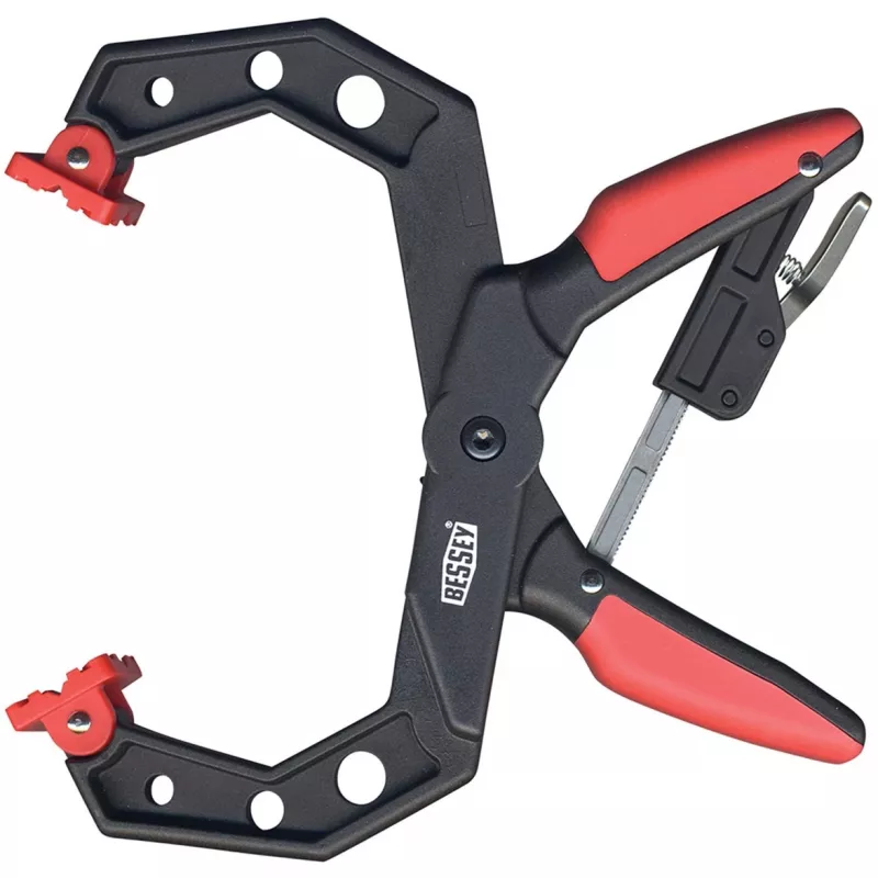 Bessey XCR4 zacisk rozpierający z mechanizmem zapadkowym, 100 mm