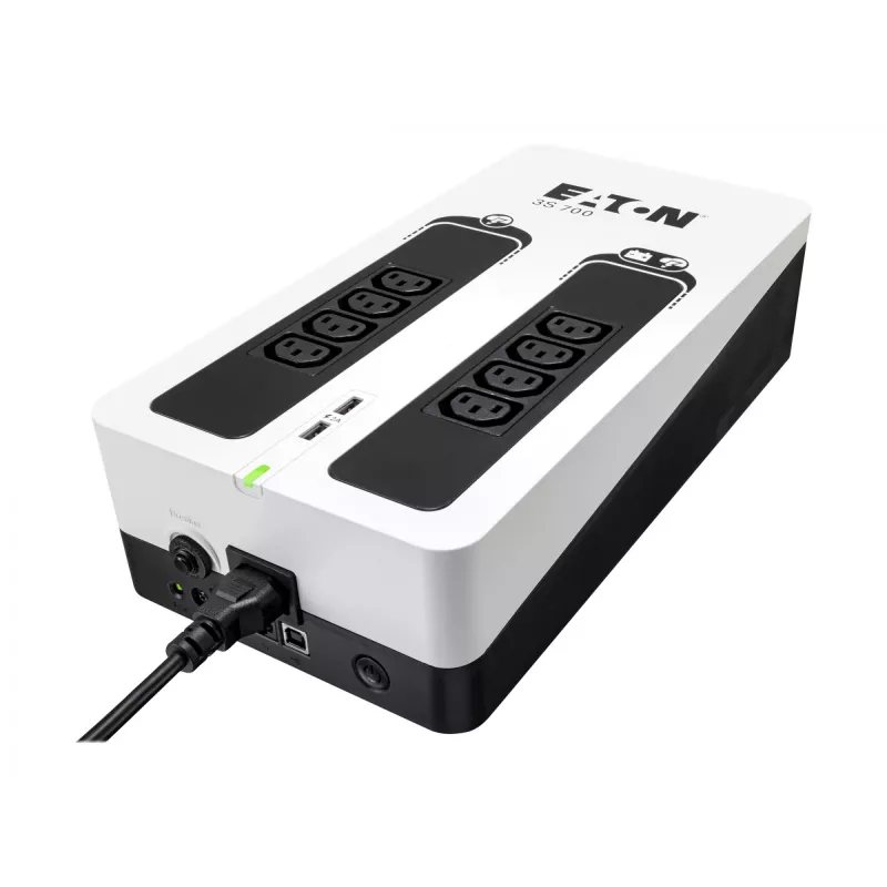 Eaton 3S700I zasilacz awaryjny (UPS) Standby (Offline) 0.7 kVA 420 W 8 gniazd AC