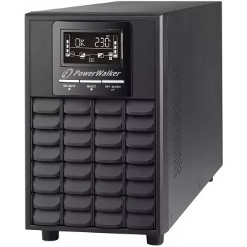 Zasilacz awaryjny (UPS) PowerWalker VFI 1000 CG PF1 z podwójną konwersją (Online) 1 kVA 1000 W 4 gniazda AC
