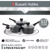 Zestaw garnków Russell Hobbs RH01706EU, 3 sztuki, wykończenie perłowe
