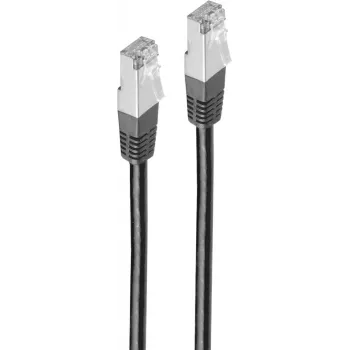 Kabel sieciowy ShiverPeaks BS75111-0.25S Czarny 0,25 m
