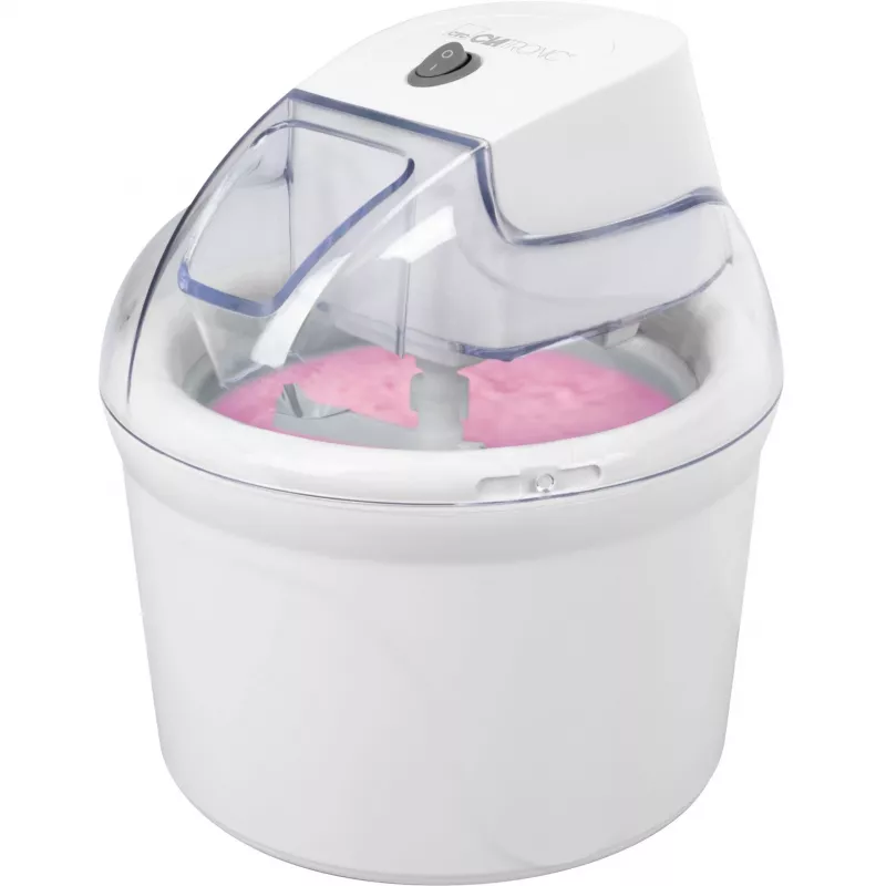 Maszyna do lodów ICM 3764, biała, na 1,5 l lodów, 12 W