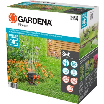 Okrągły zraszacz wodny Gardena 8272-20 Plastik Czarny
