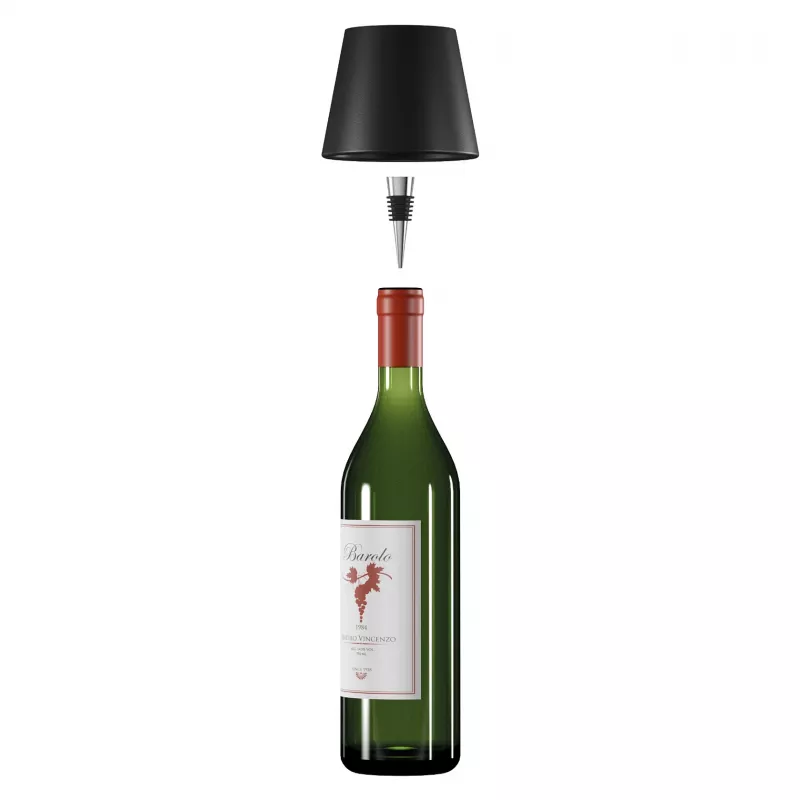 Lampa stołowa LED RealPower TableLight 360 RGB 3W Czarna