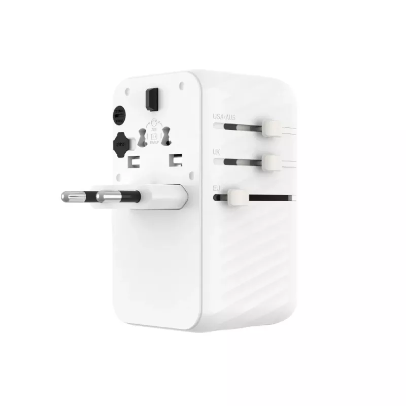 Fixed | Voyager 85W adapter podróżny do UE, UK i USA/AUS, z 4xUSB-C i 1xUSB | Adapter