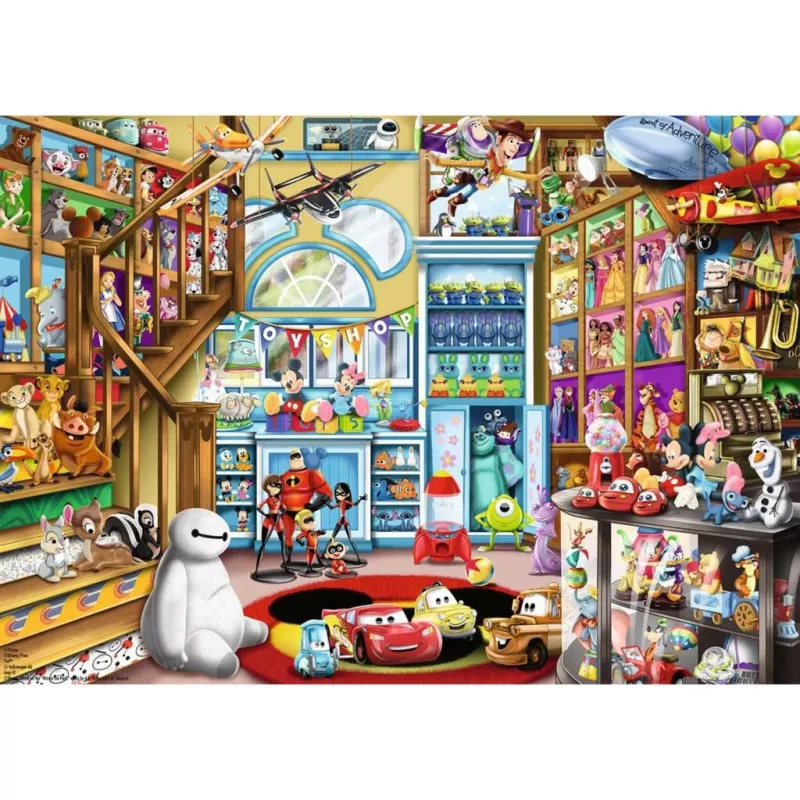 Puzzle Ravensburger Disney Pixar Toy Store 1000 elem. Kreskówki